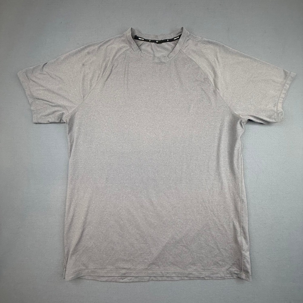 Public Rec T-Shirt Mens XL Grey Go-To Tee Short Sleeve Raglan Performance